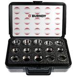 BURNDY UDIEKITAL U Die Kit For Aluminum,6 AWGto750 Kcmil