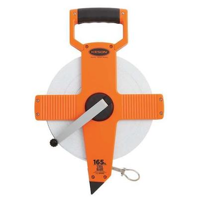 KESON NR18-165 165 ft Tape Measure, 3/8 in Blade