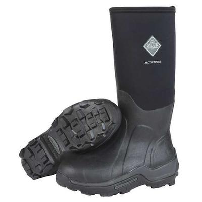 MUCK BOOT CO ASP-000A/10 Men's Arctic Sport Rubber Boot, Plain Toe, 16" Height,