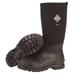 MUCK BOOT CO CHH-000A/8 Boots,Size 8,16" Height,Black,Plain,PR