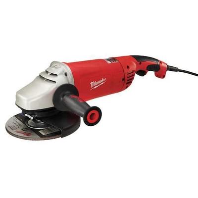 MILWAUKEE TOOL 6088-31 15 Amp 7"/9" Large Angle Grinder (Non Lock-on)