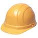 ERB SAFETY 19952 Front Brim Hard Hat, Type 1, Class E, Ratchet (6-Point), Yellow