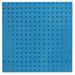 ZORO SELECT 5TPA8 Square Hole Pegboard,24x24,Blue,PK2