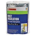 FROST KING SP55/6 Duct Insulation,Fiberglass,15 ft. L