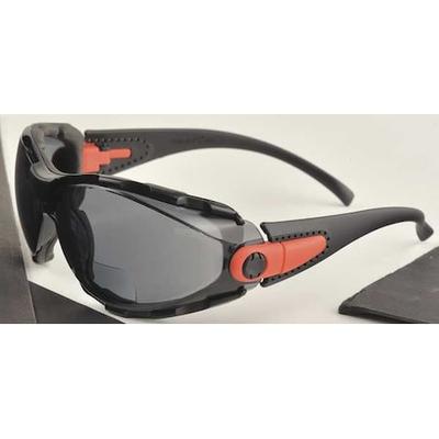 DELTA PLUS RX-GG-40G-AF-2.0 Go-Specs RX Bifocal Safety Reading Glasses, Black