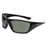 BOLLE SAFETY 40149 Safety Glasses, Wraparound Smoke Polycarbonate Lens,