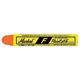 MARKAL 82834 Paint Crayon, Large Tip, Fluorescent Orange Color Family, 12 PK