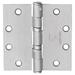 MCKINNEY TA2714 NRP 4-1/2" X 4-1/2 2 1/4 in W x 4 1/2 in H Dull Chrome Door and