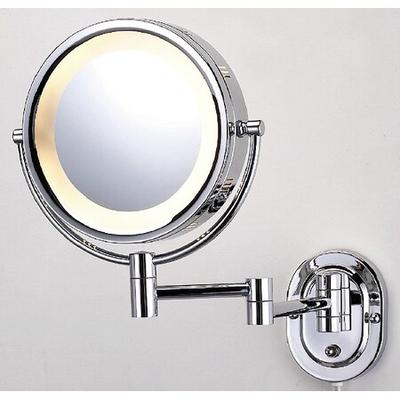 SEE ALL INDUSTRIES HLCSA895D Lighted Makeup Mirror, 10 in W, 13 in H, 120 V AC,