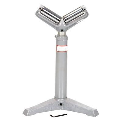 ZORO SELECT STAND-V Roller Stand,V Style,H to 38 1/2 In