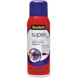 3M SUPER 77 Spray Adhesive, Super 77 Series, Clear, 419.2 oz, Tank