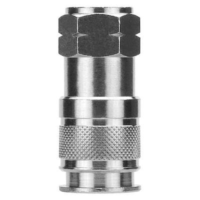 AIGNEP USA 80195-08 Quick Disconnect Fitting,Barb,3/8,Brass