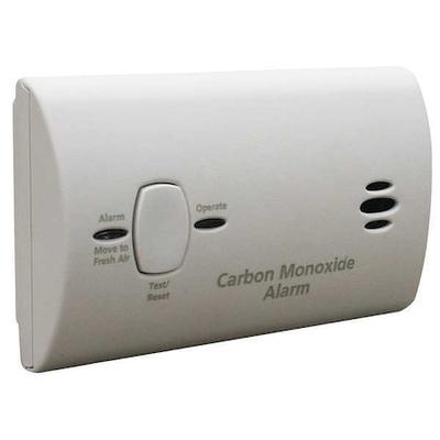 KIDDE KN-COB-LP2 Carbon Monoxide Alarm, 85 dB at 10 ft, (2) AA Batteries,