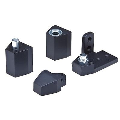 KABA ILCO IL-OP-10-RH-DU FLUSH SETS Pivot Hinge, Diecast Aluminum, Half