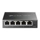 TP-Link TL-SG105E 5-Ports Gigabit Easy Smart Managed Netzwerk Switch(Plug-and-Play,Metallgehäuse, QoS, IGMP-Snooping,LAN Verteiler, zentrales Management, energieeffizient)schwarz metallic