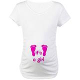 Maternity It's a Girl Graphic Tee