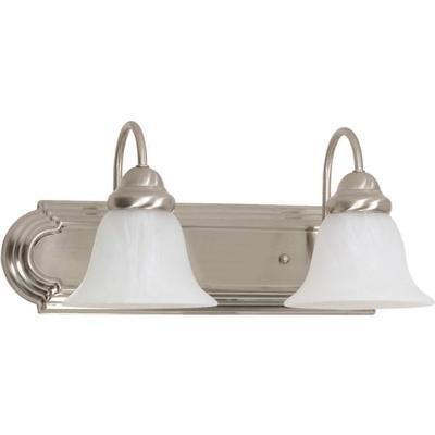 Nuvo Lighting 60320 - 2 Light Brushed Nickel Alaba...