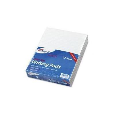 Ampad Evidence 8.5 x 11 in Wide Ruled Note Pad