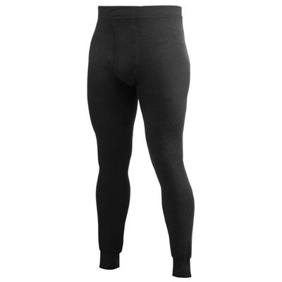 Woolpower - Long Johns With Fly 400 - Merinounterwäsche Gr S schwarz