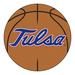 FANMATS NCAA University of Tulsa Basketball 27 in. x 27 in. Non-Slip Indoor Door Mat Synthetics in Blue/Brown | 27 W x 27 D in | Wayfair 2757