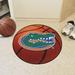 FANMATS NCAA University of Florida Basketball 27 in. x 27 in. Non-Slip Indoor Only Mat Synthetics in Blue/Brown/Green | 27 W x 27 D in | Wayfair
