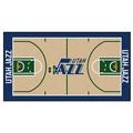 FANMATS Utah Jazz NBA Court Runner Non-Slip Indoor Only Door Mat Plastic | Rectangle 2' x 3'8" | Wayfair 9508