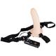 You2Toys Easy Rider Skin Strap On - Umschnall-Penis mit Vibration für Paare, Stimulator mit stufenloser Vibration, Strap On Dildo, hautfarben