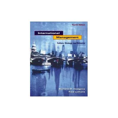 International Management by Richard M. Hodgett (Hardcover - McGraw-Hill College)