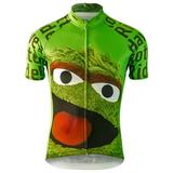 2015 Men's Oscar the Grouch Cycling Jersey - SSOG-M