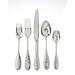 Ricci Argentieri Japanese Bird 5 Piece 18/10 Stainless Steel Flatware Set, Service for 1 Stainless Steel in Gray | Wayfair 1070