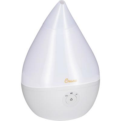 Crane Droplet Ultrasonic 0.5 Gal. Cool Mist Humidifier - White - EE-5302W