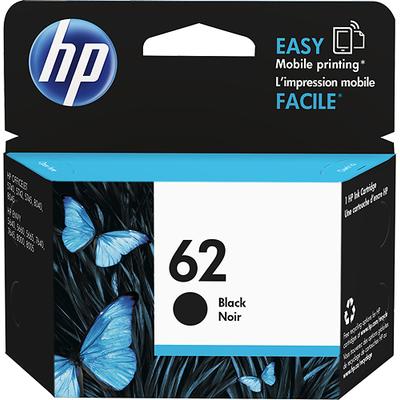 HP 62 Black Original Ink Cartridge - Black