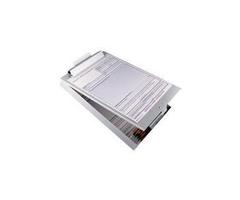 Saunders Redi-Rite 8.5 x 12 in. Storage Clipboard - Aluminum