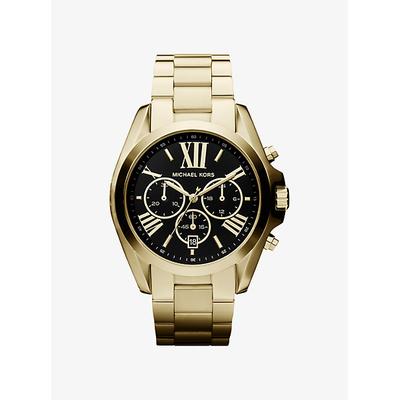 Michael Kors Oversized Bradshaw Gold-Tone Watch Gold One Size