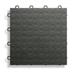 BlockTile 12" x 12" Garage Flooring Tile in, Rubber in Black | Wayfair B0US4230