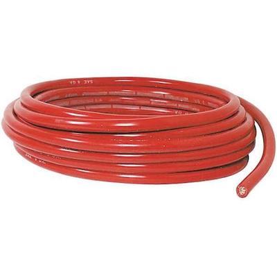 QUICKCABLE 200203-396-025 Battery Cable,4 ga.,Solid,600V,PVC,Red