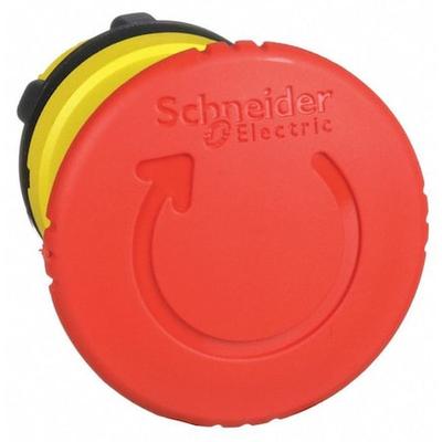 SCHNEIDER ELECTRIC ZB4BS844 Push Button operator, 22 mm, Red