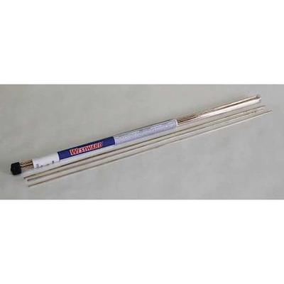 WESTWARD 30AC72 20" Brazing Filler Metals 1/8" x 1/2" Dia., AWS A5.8, PK28