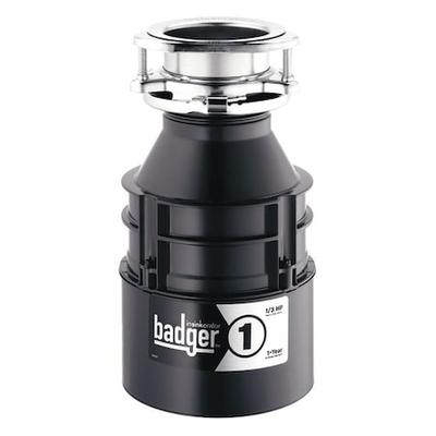 IN-SINK-ERATOR BADGER 1 WITH CORD Garbage Disposal,Badger 1,1/3 HP