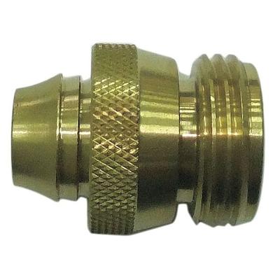 WESTWARD 20KP37 Hose Connector,Male,Brass,100 psi