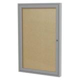 GHENT PA13636VX-181 Enclosed Outdoor Bulletin Board 36x36", Tack