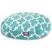 Majestic Pet Products Trellis Dog Pillow Bed Polyester in Green/Blue | 4 H x 30 W x 30 D in | Wayfair 78899550682
