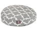 Majestic Pet Products Trellis Dog Pillow Bed Polyester in Gray | 4 H x 30 W x 30 D in | Wayfair 78899550683