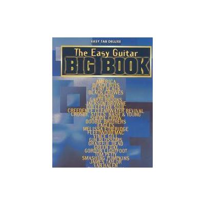 The Easy Guitar Big Book by  Alfred Publishing Staff (Paperback - Warner Bros Pubns)