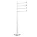 Allied Brass Southbeach 4-Swing Arm Free Standing Towel Stand Metal in Gray | 49 H in | Wayfair SB-84-SCH