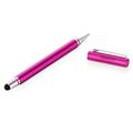 Wacom CS-170P Bamboo Stylus Duo 3. Generation, Touchscreen-Eingabestift für iPad, iPhone, Android Tablets, Smartphones mit austauschbarer Pen Carbonspitze und Kugelschreiber, pink