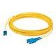 AddOn 8m LC to SC OS1 Yellow Patch Cable - patch cable - 26 ft - yellow