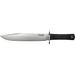 Cold Steel Trail Master Bowie 9.5" San Mai III Stainless Steel Clip Point Blade Kraton Handle Black with Nylon SKU - 919211