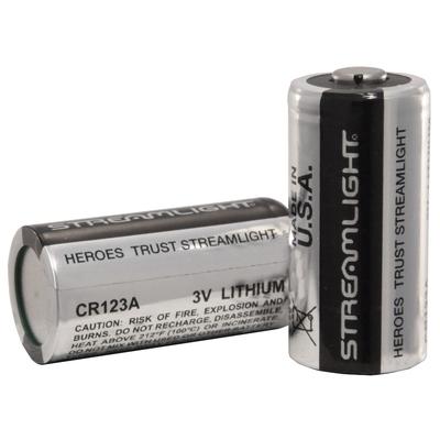 Streamlight Battery CR123A 3 Volt Lithium SKU - 447746