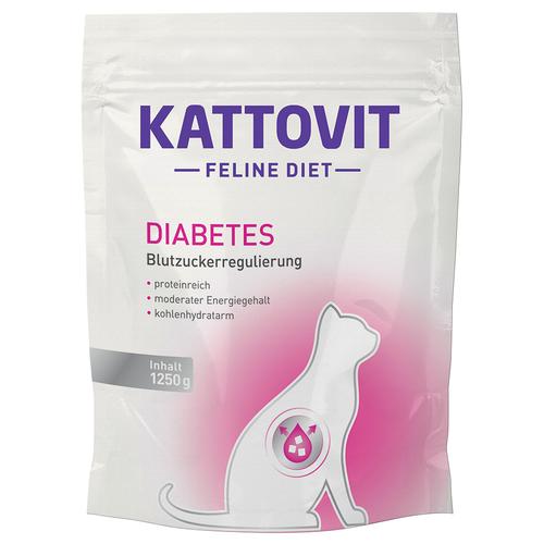 3x1,25kg Diabetes/Gewicht Kattovit Katzenfutter trocken